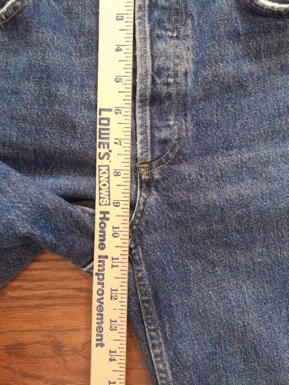 AGOLDE Arc Loose Wide-Leg Jeans Size 28 High Rise Shortwave Short Wave Inseam 25 - Picture 9 of 13